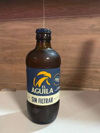 Cerveza El Águila Sin Filtrar (330 ml.)