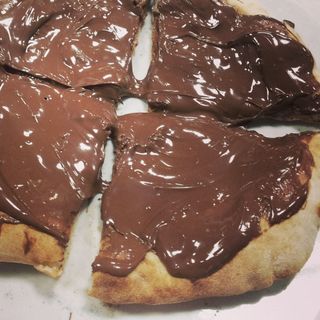 Focaccia con Nutella