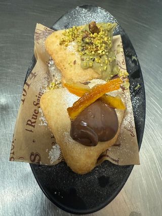 Montanarine dolci Nutella e Pistacchio