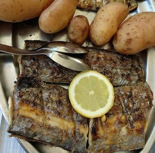 Peixe Espada Branco Grelhado