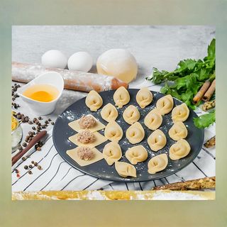 Пельмени с кониной