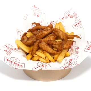 Patata e straccetti di pollo