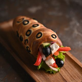 Кюртош овочі та сир