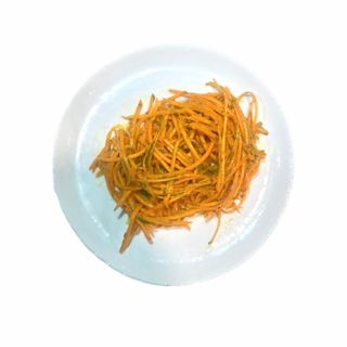 Աղցան ոլոռով և գազարով