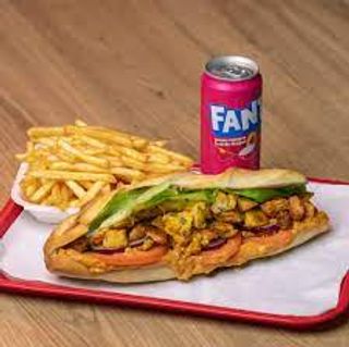 Sandwich Poulet Et Soda