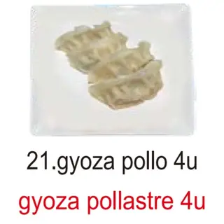 21. Gyoza De Pollo (6 Pza.)