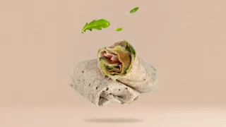 Wrap wegański z qurczakiem