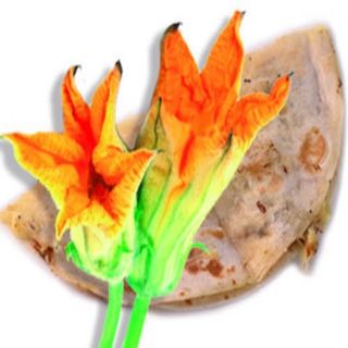 Orden De 2 Quesadillas Flor Calabaza