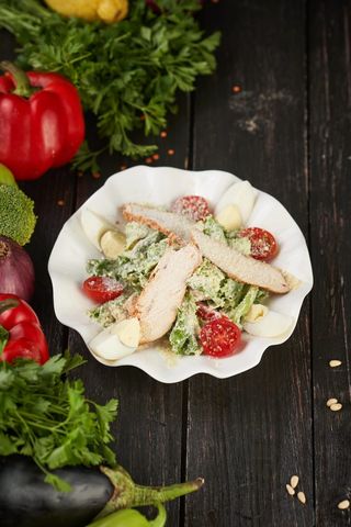 Салат "Цезарь" с курицей (200 гр.)