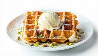 Pistacchio explosion Waffel