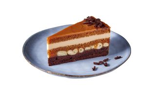 Caramel Brownie Tower