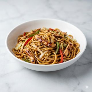 Teppan Yakisoba De Gambas