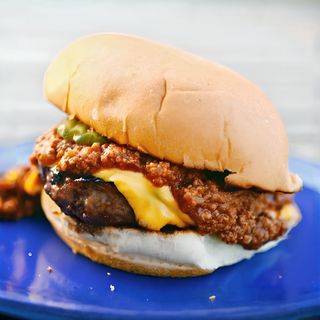 Chili cheese burguer