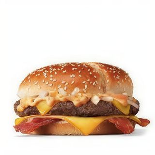 Hamburguesa Con Bacon