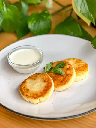 Сирники зі сметаною (200г)