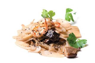 Gnocchi di riso con frutti di mare