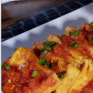 Đậu phụ sốt cà chua