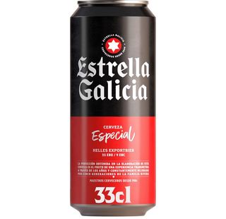 Cerveza Estrella Galicia (330 ml.)