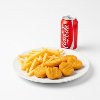 Menú nuggets de pollo