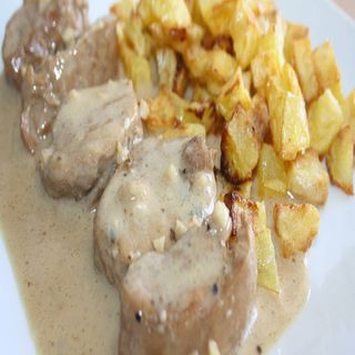 Solomillo Con Salsa Roquefort