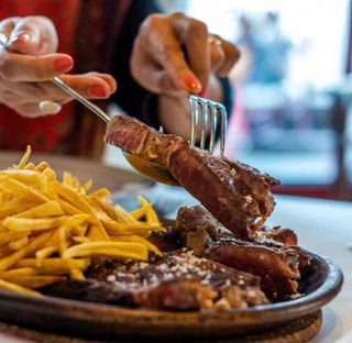 Entrecote de Vitela Grelhada na Chapa