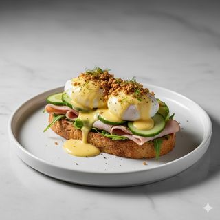 Benedicto Con Jamón De Pavo