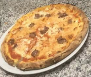 scamorza e salsiccia