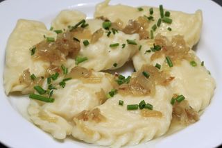 Pierogi ruskie ręcznie lepione 6szt
