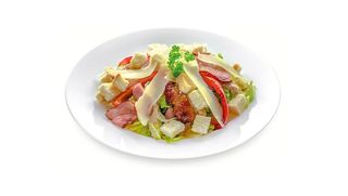 Салат Цезар з теплим соусом (250г)