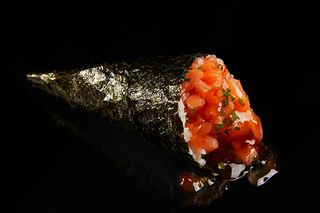 Temaki de Salmão