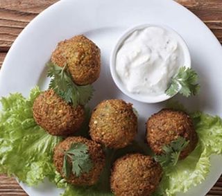 Menú plato de falafel (5 uds.)