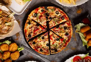 Vegetable Pizza Large