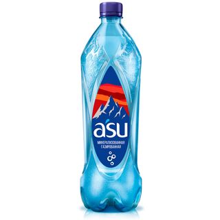 Минеральная вода газированная Asu (1л)
