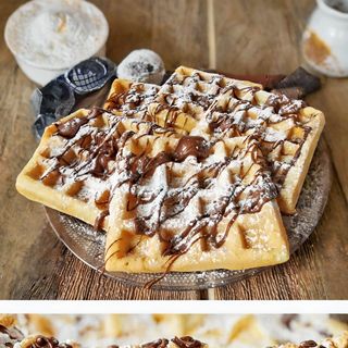 Waffle crema di nocciole