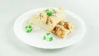 Palačinke sa šunkom i sirom