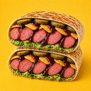 Bbq Sausage Wrap Xl