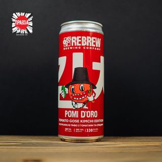 Пиво Pomidoro, Tm Rebrew 0.33 Ж/б