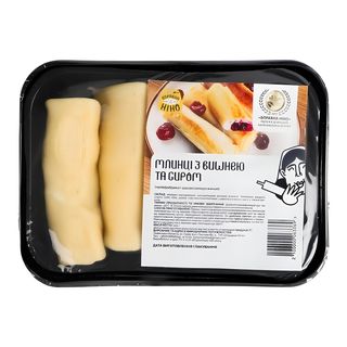 Млинці з вишнею та сиром заморожені (415г)