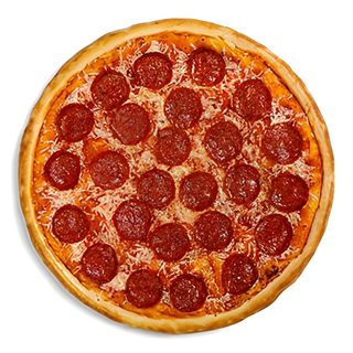 Пицца пепперони (450г)