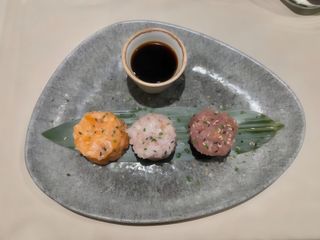 Tartare mista in salsa ponzu