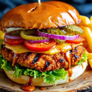 Hawaiian BBQ Burger