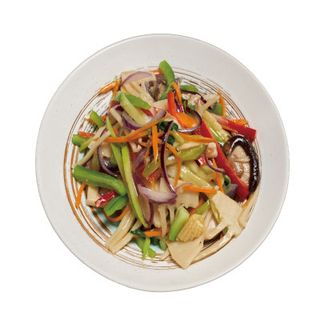 Wok de verdura china salteadas