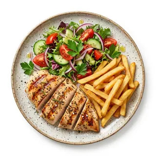 Plato Normal De Pollo