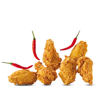 6 Spicy BBQ Wingz