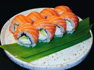 Filadelfia z łososiem