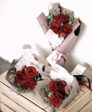 Rosas Rojas (3 Uds.)