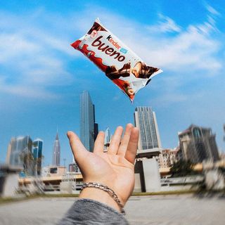 Crepe kinder bueno chocolat