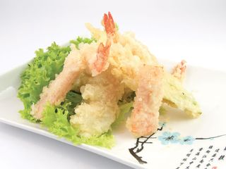 caixa tempura d gambas (6 un.)
