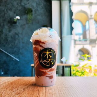 Milkshake cioccolato e banana