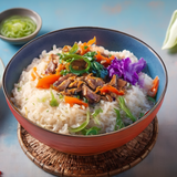 ბრინჯი ბოსტნეულით